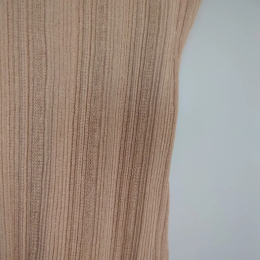 SER.O.YA Peach Ribbed Short-Sleeve Knit Top - Picture 4 of 7